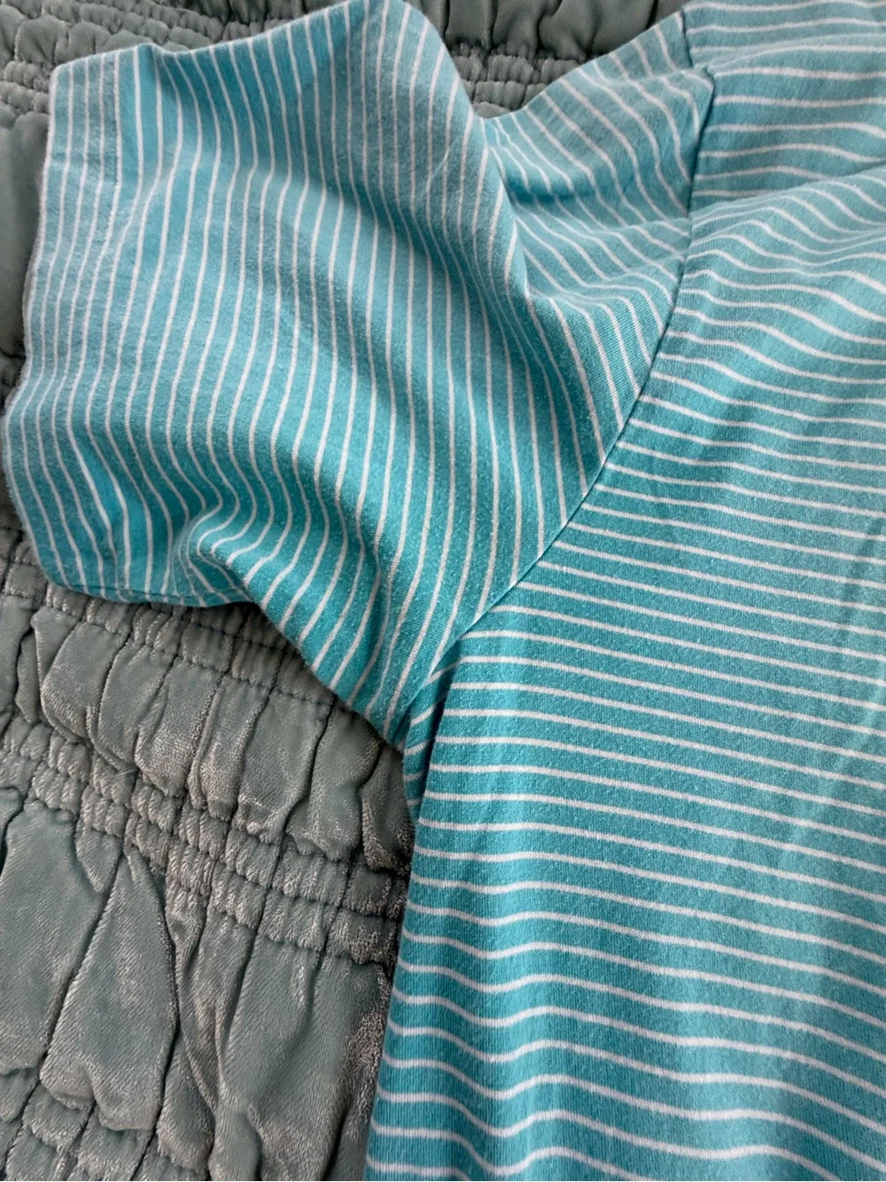 Ralph Lauren Men's Mint Striped Performance Polo-Large